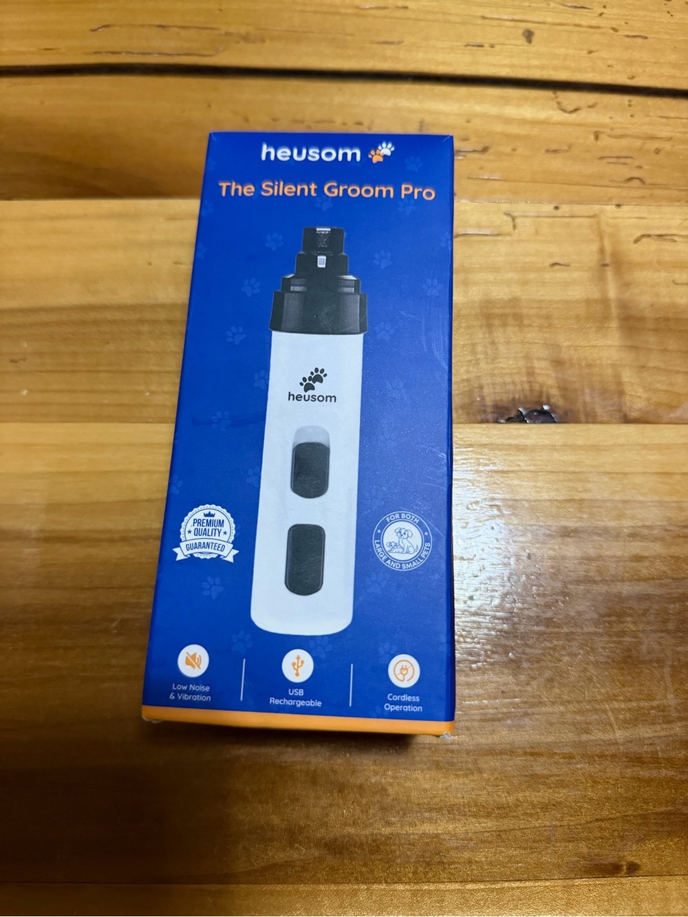 Silent Groom Pro Pet Trimmer — White